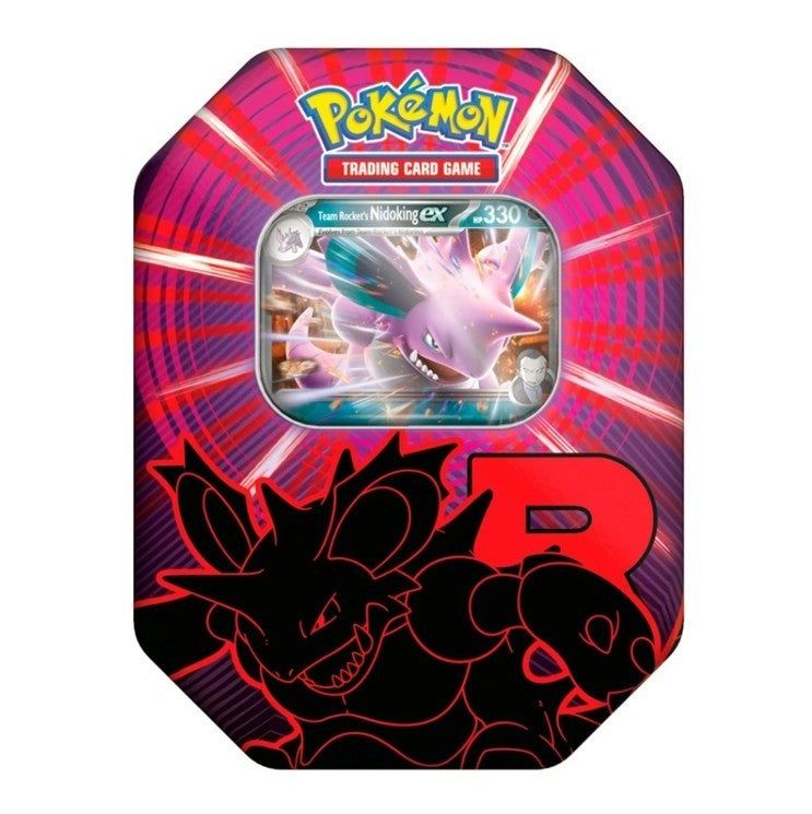 pokemon trading card game: team rocket tin Restock alert! Now available today, come pick up a TCG: and/or a Pokemon TCG: Paradox Clash Tin Team Rocket Tin Contents: 1 foil promo featuring Team Rocket's Pokmon TCG: Team Rocket Tin